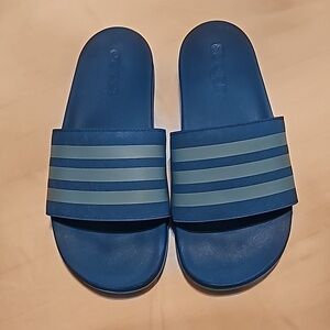Adidas Adilette Slides size 5 blue